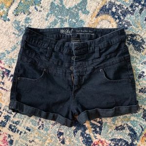 Black Stretchy Shorts Size 8/29